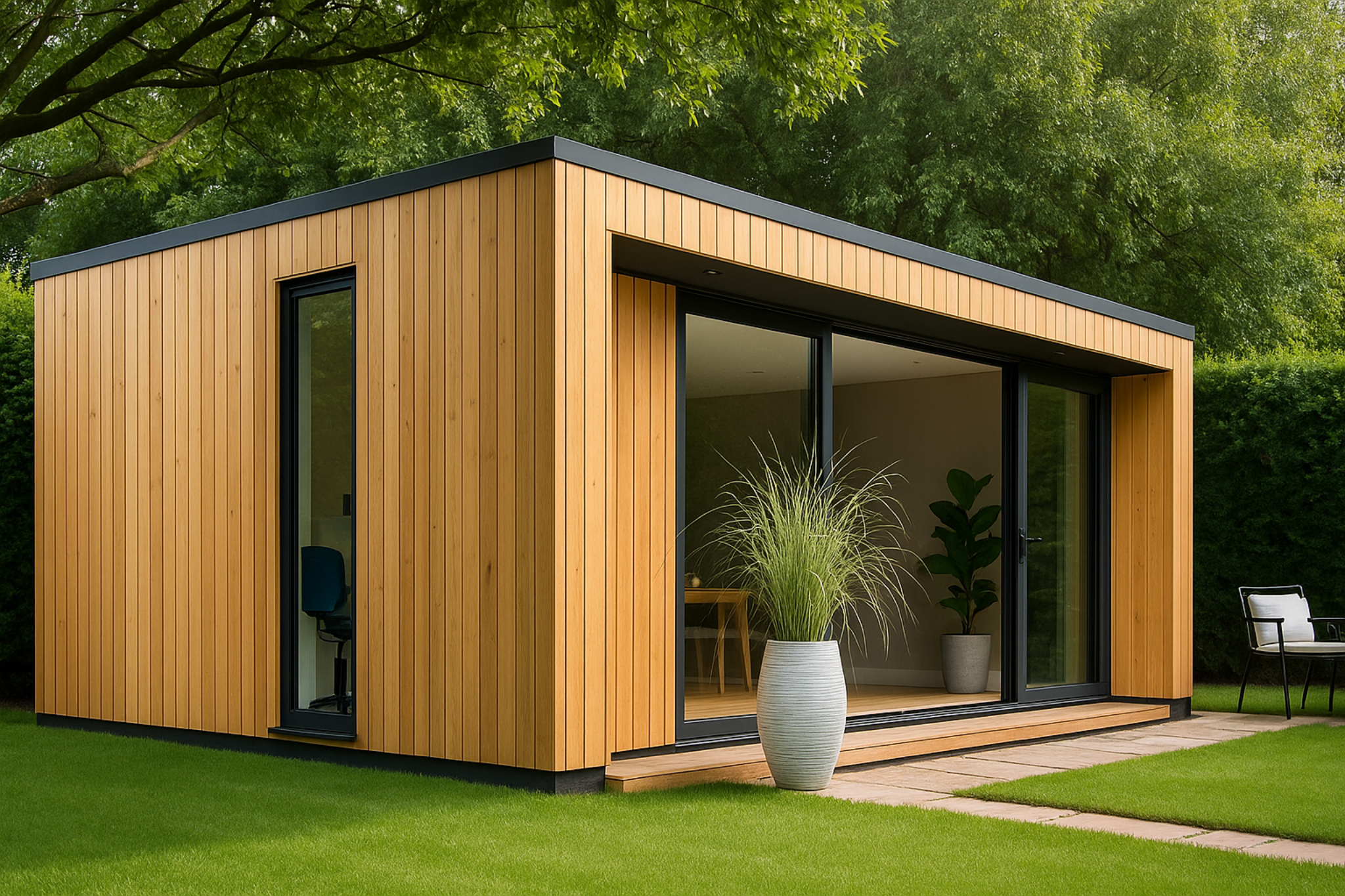 Featured garden room